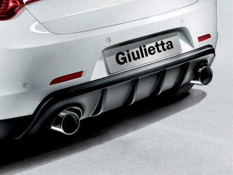Rear Diffuser Alfa Romeo Giulietta (Exhaust L+R) Rear Diffuser Alfa Romeo Giulietta (Exhaust L+R)