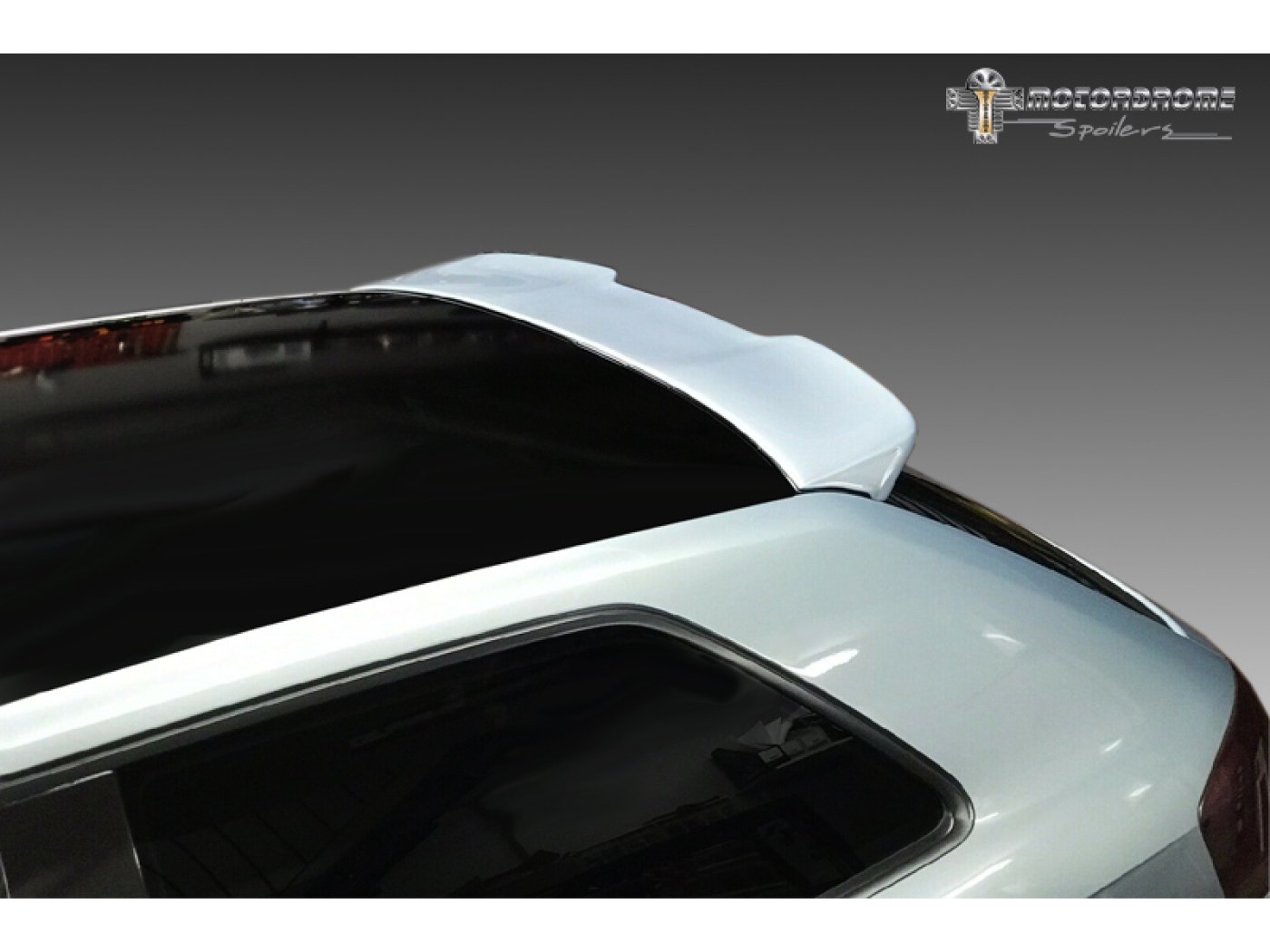 Unpainted Fibreglass Rear Roof Spoiler For Audi A3 8P 3 Door 2003-2012 RS Look