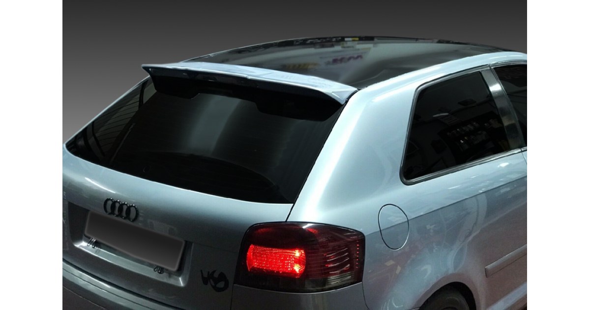 Roof Boot Lid S3 Style Spoiler for Audi A3 8P 3D 2003-2013 - - Auto Parts Shop & Service