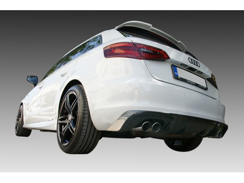 Rear Diffuser Audi A3 8V Sportback (2013-2016) (Exhaust L+R) -  Rear Diffuser Audi A3 8V Sportback (2013-2016) (Exhaust L+R) -