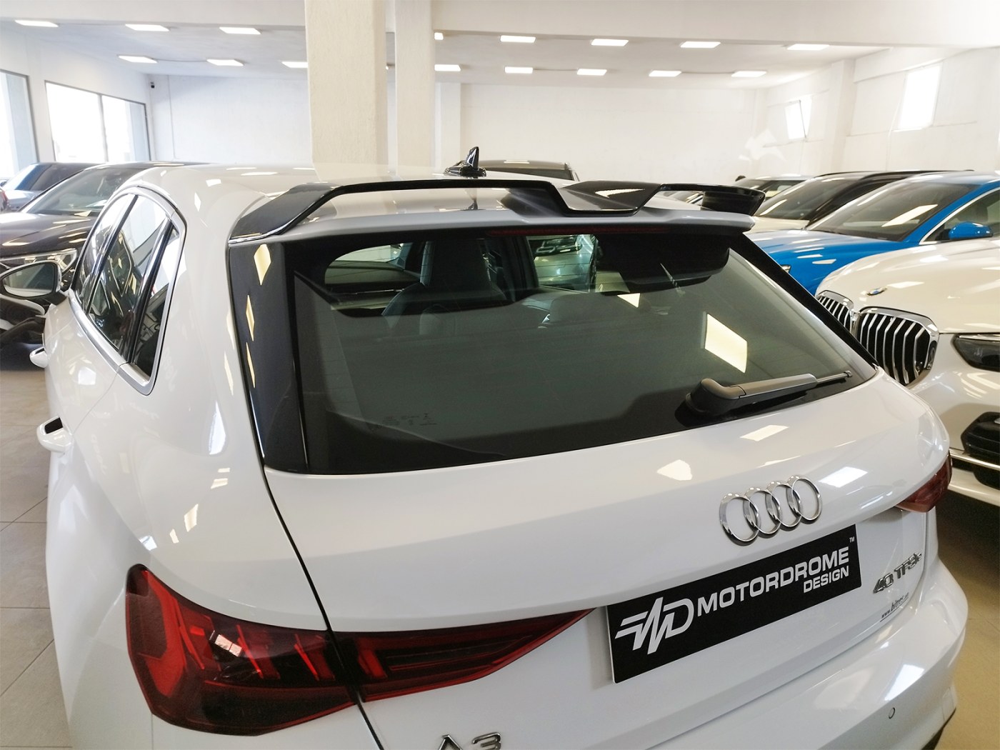 Roof Spoiler Audi RS3 / S3 / A3 S-Line 8Y Sportback | Motordrome Design