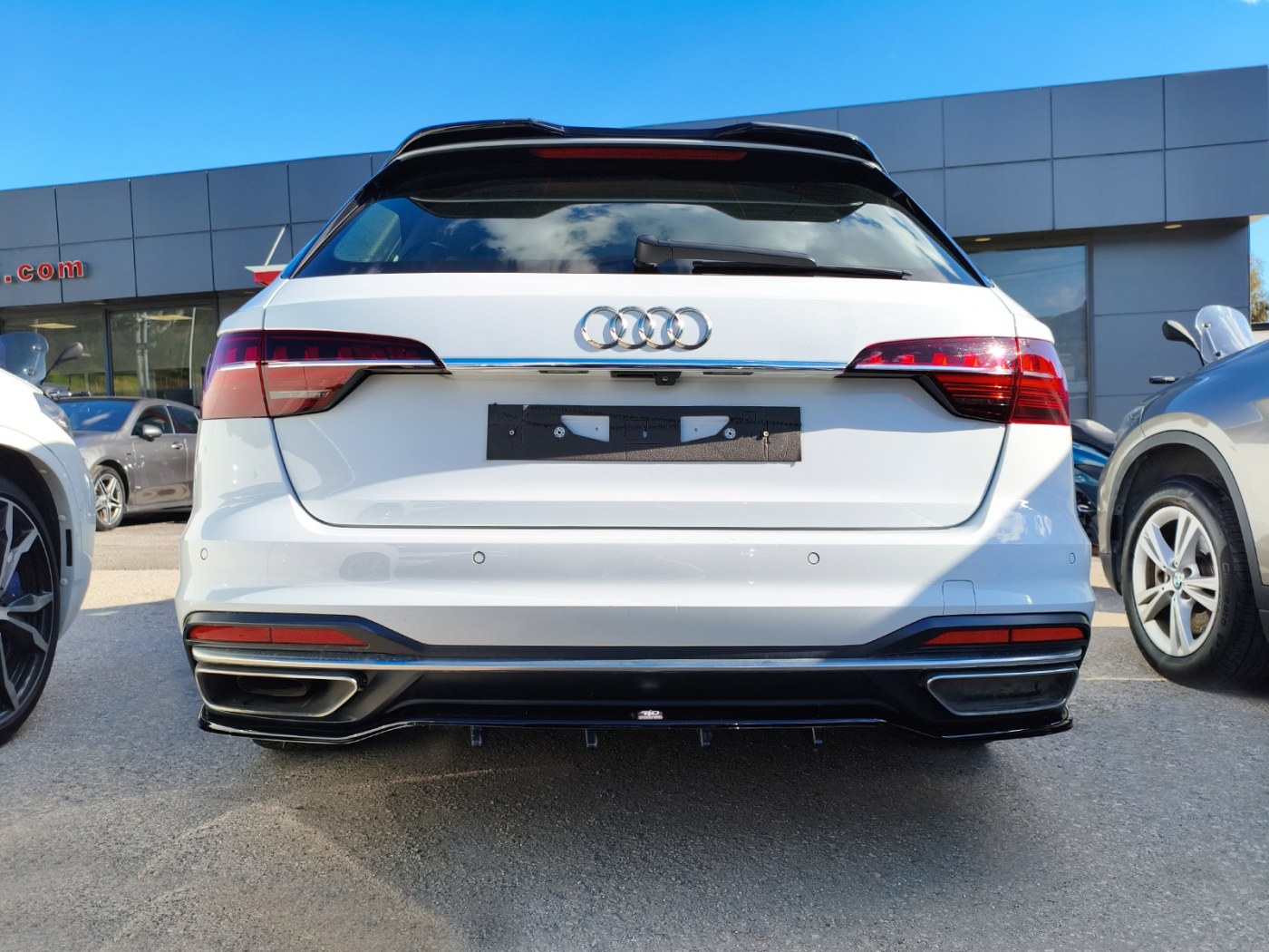 Rear Splitter Audi A4 B9 Facelift Avant | Motordrome Design