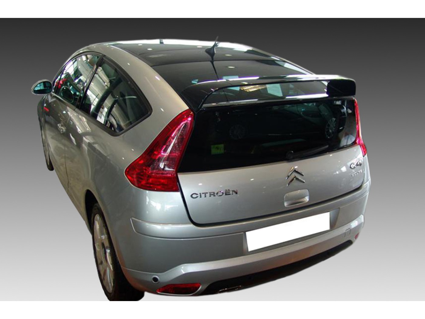 Boot Spoiler Double Citroen C4 Mk1 Coupe (20042010) Motordrome Design