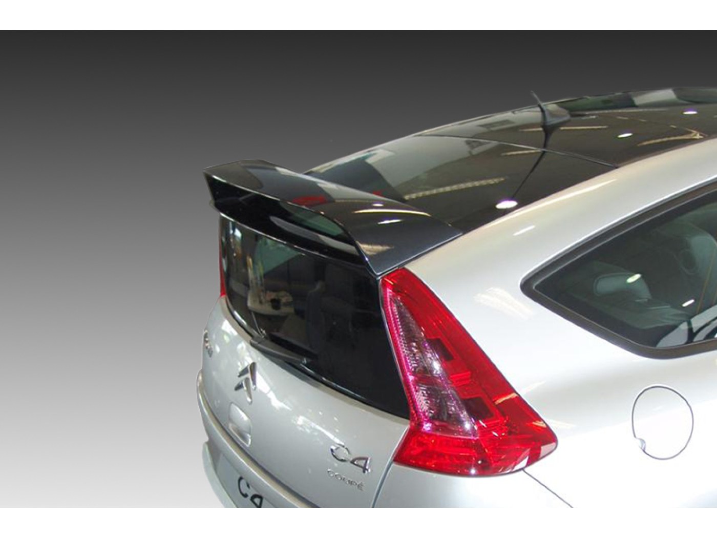 Boot Spoiler Double Citroen C4 Mk1 Coupe (20042010) Motordrome Design