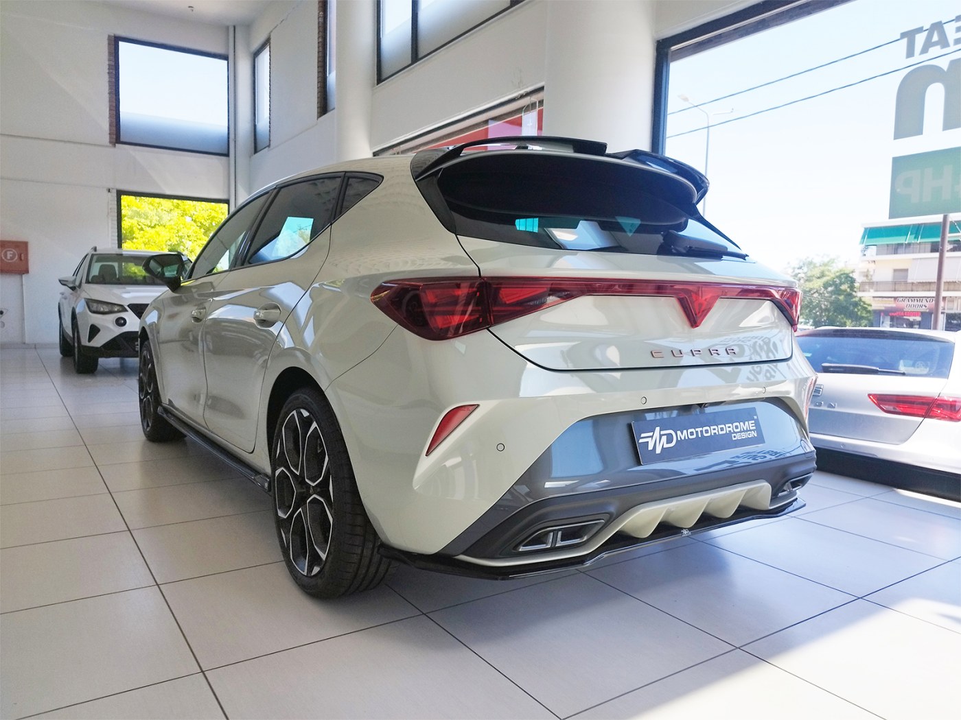 Tetto Spoiler Per Seat Leon FR E Cupra MK4 4 Porte Hatchback 2021-2025 – ABS Nero, Aerodinamica E Stile