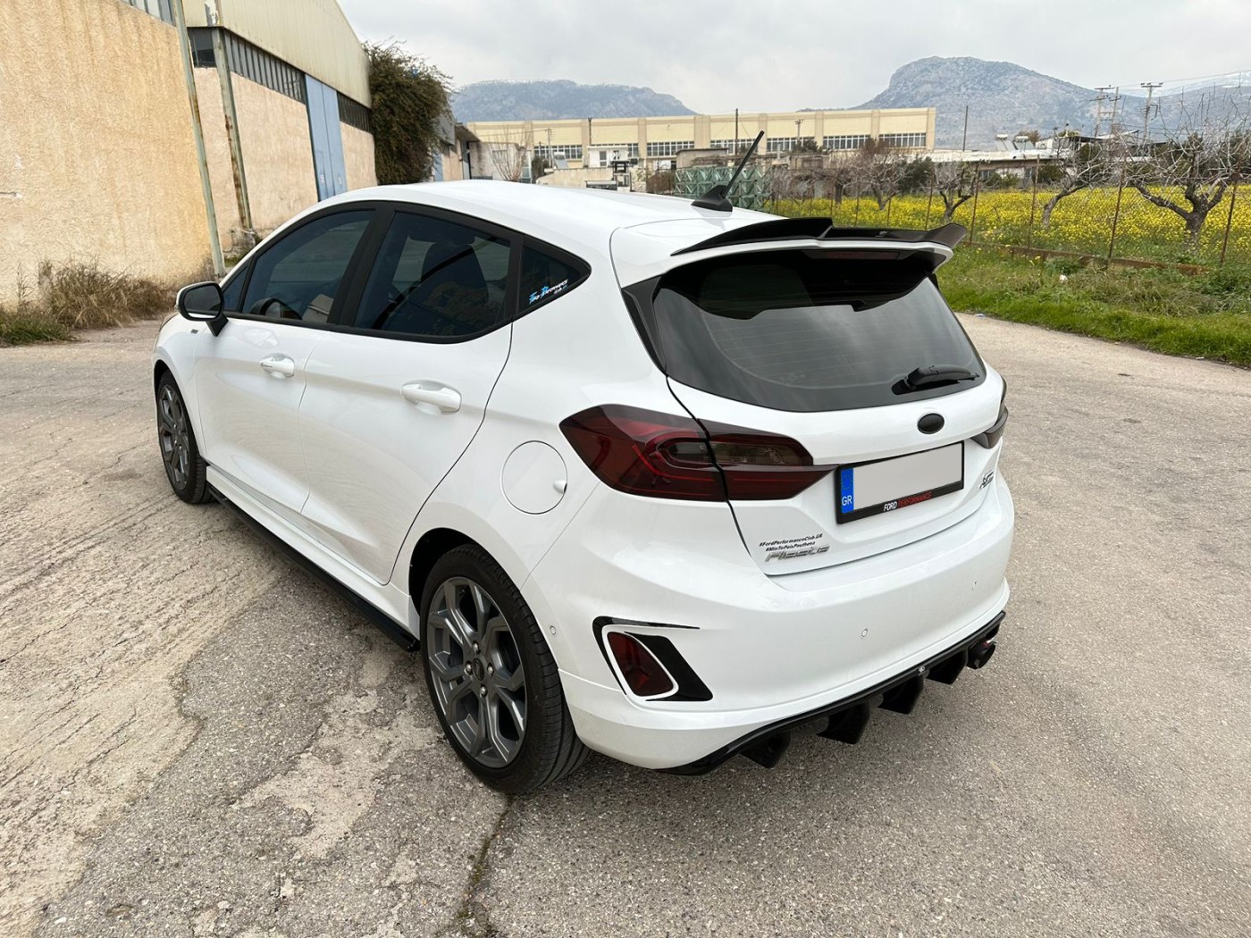 Rear Diffuser Ford Fiesta Mk8 ST Line 2017 Motordrome Design rear-diffuser-ford-fiesta-mk8-st-line-2017-motordrome-design
