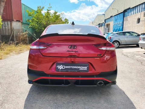 Rear Splitter Hyundai i30 Mk3 N-Line Fastback Facelift -  Rear Splitter Hyundai i30 Mk3 N-Line Fastback Facelift -