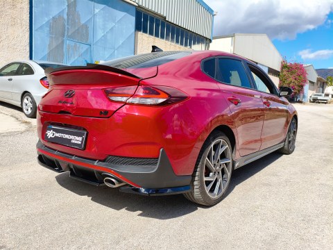 Rear Splitter Hyundai i30 Mk3 N-Line Fastback Facelift -  Rear Splitter Hyundai i30 Mk3 N-Line Fastback Facelift -