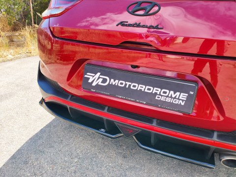 Rear Splitter Hyundai i30 Mk3 N-Line Fastback Facelift -  Rear Splitter Hyundai i30 Mk3 N-Line Fastback Facelift -