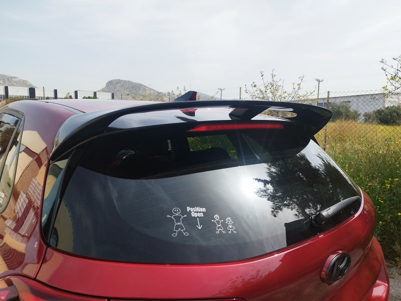 Αεροτομή Οροφής Hyundai i30 Mk3 Hatchback (2016-) Αεροτομή Οροφής Hyundai i30 Mk3 Hatchback (2016-)