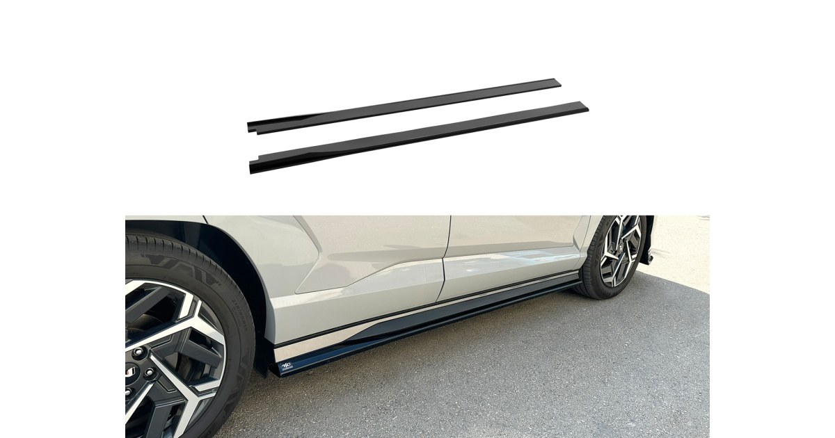 Hyundai Kona N Line Side Skirt Overlay 2024+ main image 1