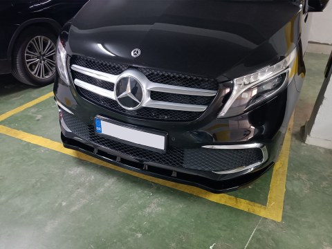 Front Splitter Mercedes V-Class W447 Facelift (2019-) -  Front Splitter Mercedes V-Class W447 Facelift (2019-) -