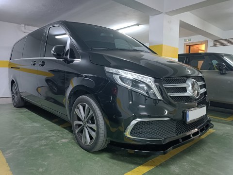 Front Splitter Mercedes V-Class W447 Facelift (2019-) -  Front Splitter Mercedes V-Class W447 Facelift (2019-) -