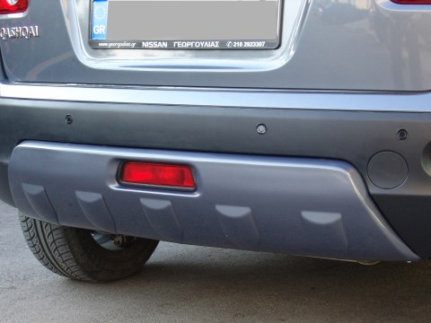 Rear Diffuser with Sensors Nissan Qashqai J10 Facelift (2009-2013) Rear Diffuser with Sensors Nissan Qashqai J10 Facelift (2009-2013)