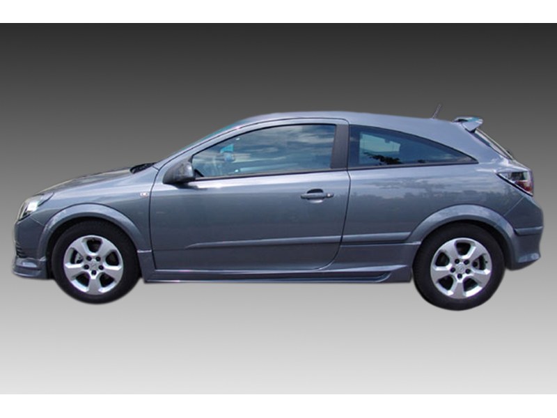 Side Skirts V.1 Opel Astra H 3-doors (2004-2009) Side Skirts V.1 Opel Astra H 3-doors (2004-2009)