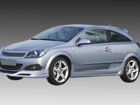 Side Skirts V.2 Opel Astra H 3-doors (2004-2009)