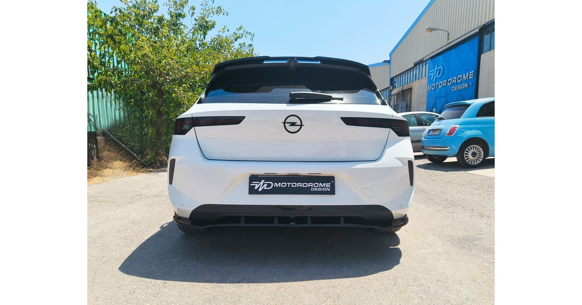 Rear Splitter Opel Astra L Hatchback | Motordrome Design