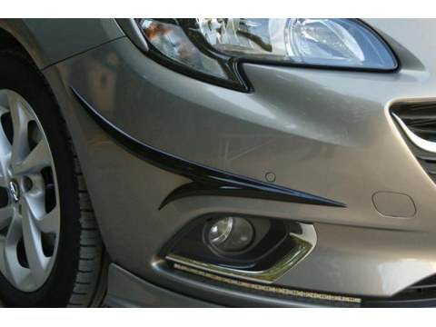 Front Bumper Wings Opel Corsa E (2014-2019) -  Front Bumper Wings Opel Corsa E (2014-2019) -