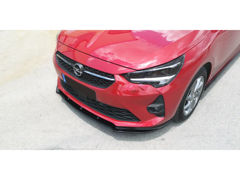 Front Splitter Opel Corsa F (2019-2023) Front Splitter Opel Corsa F (2019-2023)
