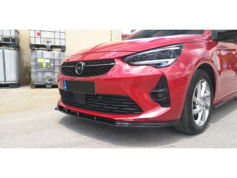 Front Splitter Opel Corsa F (2019-2023) -  Front Splitter Opel Corsa F (2019-2023) -