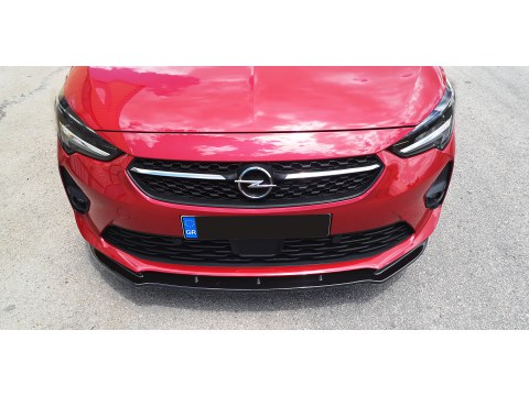 Front Splitter Opel Corsa F (2019-2023) -  Front Splitter Opel Corsa F (2019-2023) -