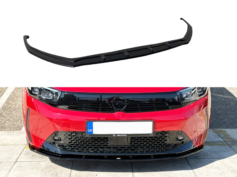 Front Splitter Opel Corsa F Facelift (2023-) Front Splitter Opel Corsa F Facelift (2023-)