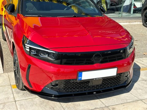 Front Splitter Opel Corsa F Facelift (2023-) -  Front Splitter Opel Corsa F Facelift (2023-) -