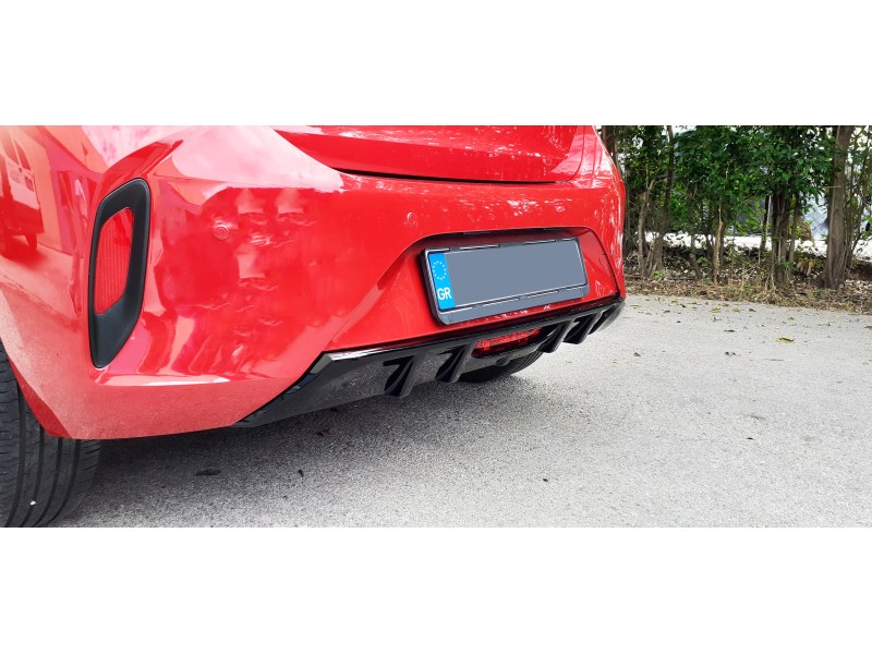 Rear Diffuser Opel Corsa F GS-Line (2019-) Rear Diffuser Opel Corsa F GS-Line (2019-)