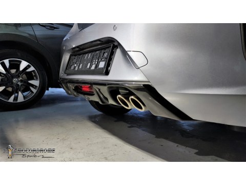 Rear Diffuser with Dual Exhaust Opel Corsa F GS-Line (2019-) -  Rear Diffuser with Dual Exhaust Opel Corsa F GS-Line (2019-) -