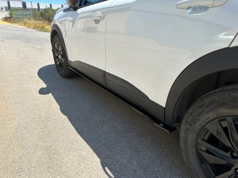 Side Skirts Extensions Peugeot 2008 Mk2 (2019-) -  Side Skirts Extensions Peugeot 2008 Mk2 (2019-) -