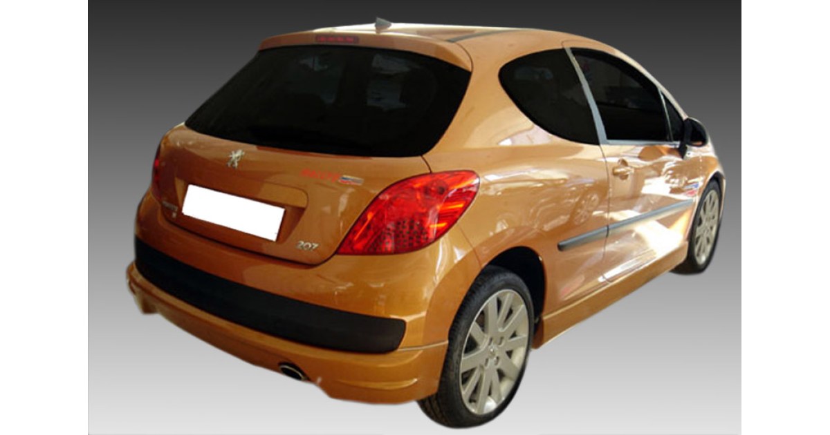 Rear Spoiler Peugeot 207 Motordrome Design