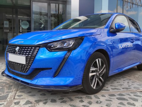 Εμπρός Σπλίτερ V.1 Peugeot 208 Mk2 (2019-2023) Εμπρός Σπλίτερ V.1 Peugeot 208 Mk2 (2019-2023)