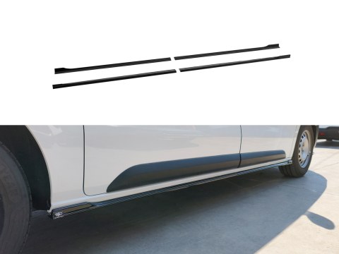 Side Skirts Extensions Citroen Jumpy / Space Tourer / Fiat Scudo / Opel Vivaro / Zafira Life / Peugeot Expert / Traveller / Toyota Proace L2 / L3 Mk3   Side Skirts Extensions Citroen Jumpy / Space Tourer / Fiat Scudo / Opel Vivaro / Zafira Life / Peugeot Expert / Traveller / Toyota Proace L2 / L3 Mk3