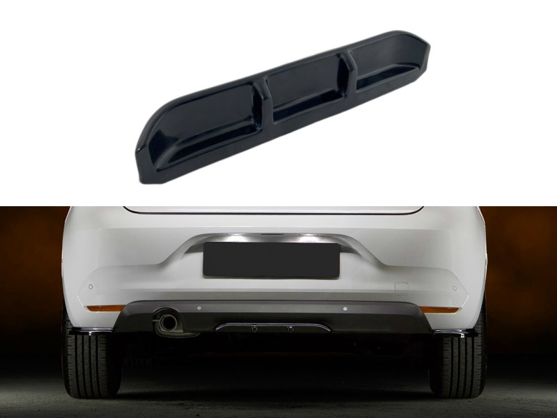 Rear Diffuser Renault Clio Mk5 (2019-) Rear Diffuser Renault Clio Mk5 (2019-)