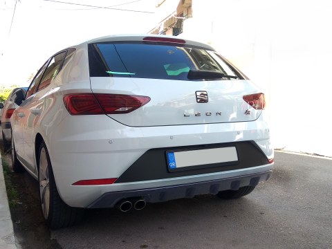 Πίσω Διαχύτης Seat Leon FR Mk3 Facelift 5-doors (2017-2020) Πίσω Διαχύτης Seat Leon FR Mk3 Facelift 5-doors (2017-2020)