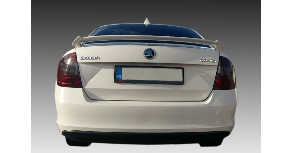 Boot Spoiler Skoda Rapid Motordrome Design