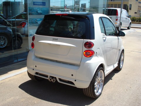 Πίσω Σπόιλερ V.1 Smart Fortwo 451 Πίσω Σπόιλερ V.1 Smart Fortwo 451