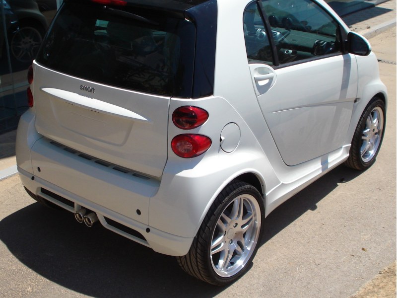 Rear Wheel Arches (2pcs.) Smart Fortwo 451 Rear Wheel Arches (2pcs.) Smart Fortwo 451