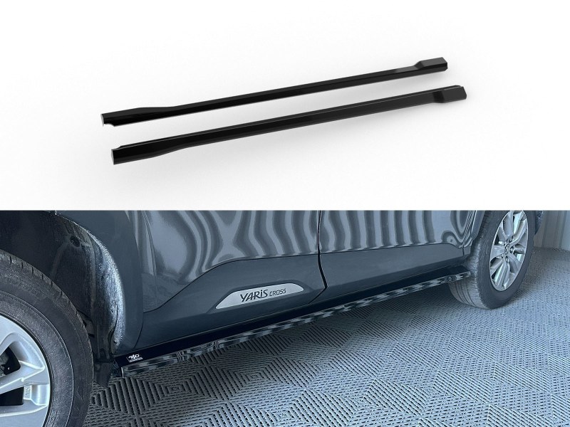 Side Skirts Extensions Toyota Yaris Cross Mk1 Side Skirts Extensions Toyota Yaris Cross Mk1