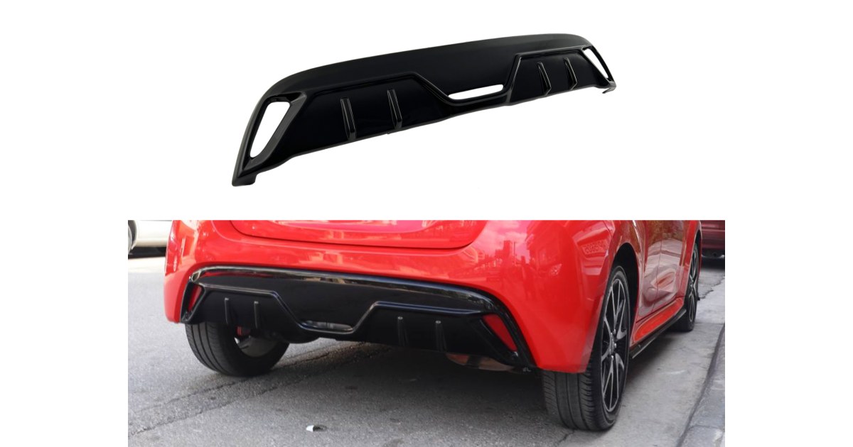 Rear Diffuser Toyota Yaris Mk4 (2020-) | Motordrome Design