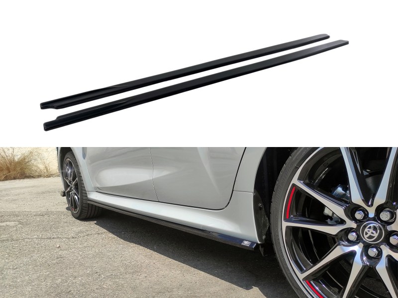 Side Skirts Extensions Toyota Yaris Mk4 GR Sport (2022-) Side Skirts Extensions Toyota Yaris Mk4 GR Sport (2022-)