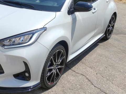 Side Skirts Extensions Toyota Yaris Mk4 GR Sport (2022-) -  Side Skirts Extensions Toyota Yaris Mk4 GR Sport (2022-) -