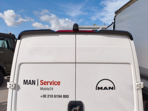 Αεροτομή Οροφής V.1 Διπλή Πόρτα Volkswagen Crafter Mk2 / MAN TGE - 