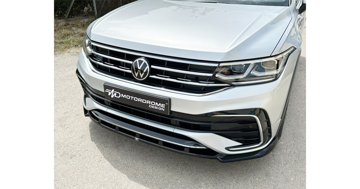 Front Splitter Volkswagen Tiguan R / R-Line Mk2 Facelift (2020-2024 ...