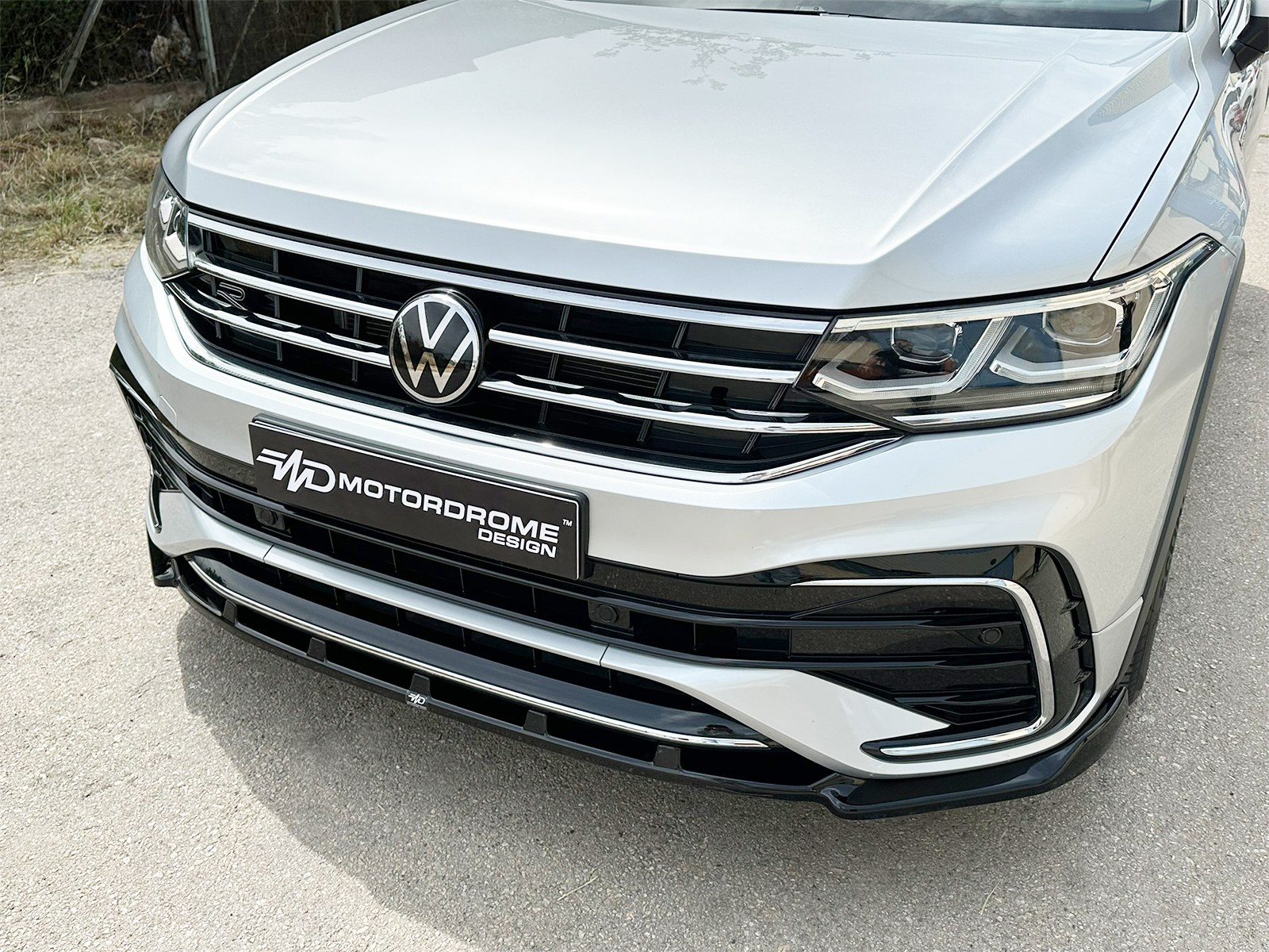 Front Splitter Volkswagen Tiguan R / R-Line Mk2 Facelift (2020-2024 ...