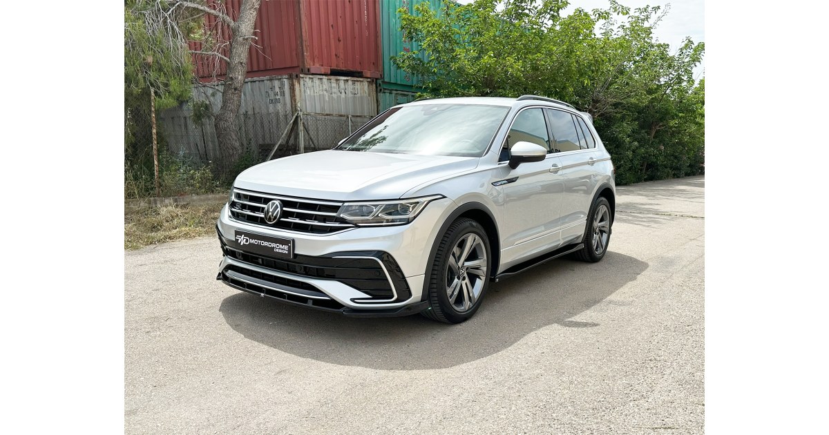 Front Splitter Volkswagen Tiguan R / R-Line Mk2 Facelift (2020-2024 ...