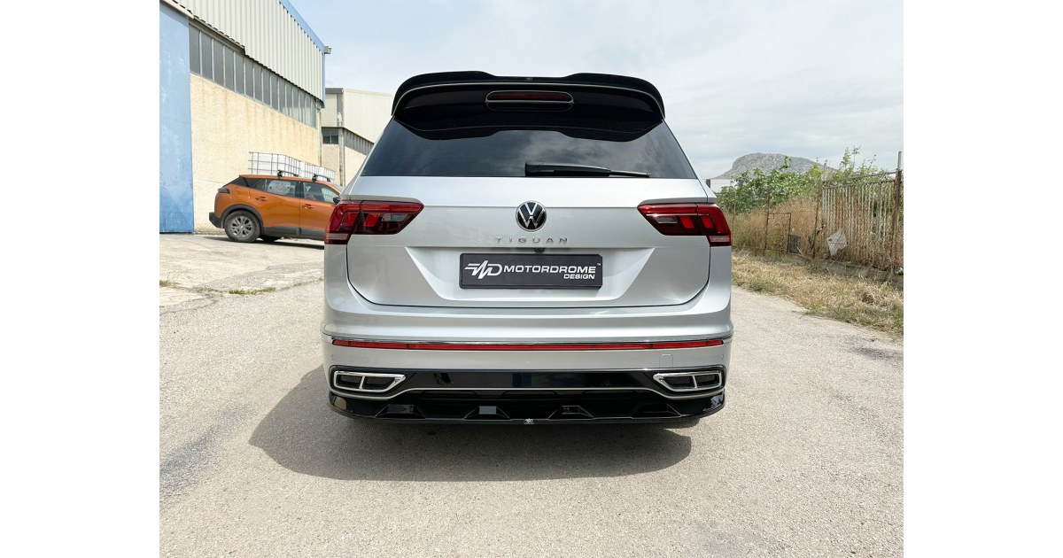 Rear Splitter Volkswagen Tiguan R-Line Mk2 Facelift (2020-2024 ...