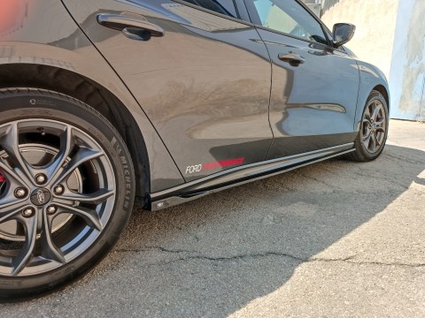 Side Skirts Extensions Ford Focus Mk4 ST / ST-Line (2018-) -  Side Skirts Extensions Ford Focus Mk4 ST / ST-Line (2018-) -