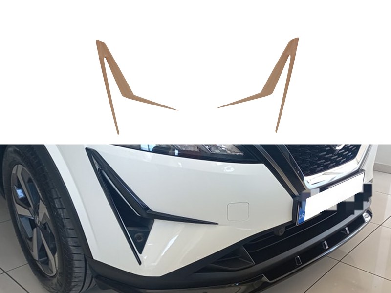 Front Bumper Wings Nissan Qashqai J12 (2021-) Front Bumper Wings Nissan Qashqai J12 (2021-)
