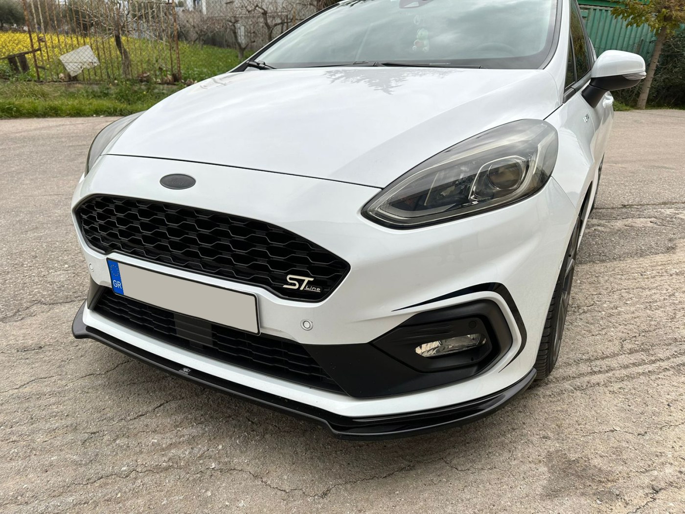 V1 FIESTA MK8 ST & ST-LINE SPLITTER KIT & SPOILER LIP